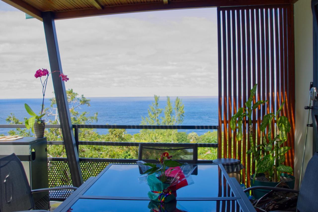 Ka Hema - Maison Entiere Avec Jacuzzi Et Vue Sur Mer Saint-Joseph Kültér fotó