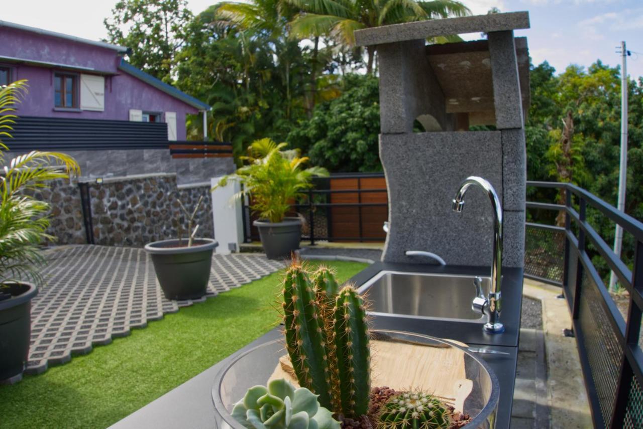 Ka Hema - Maison Entiere Avec Jacuzzi Et Vue Sur Mer Saint-Joseph Kültér fotó