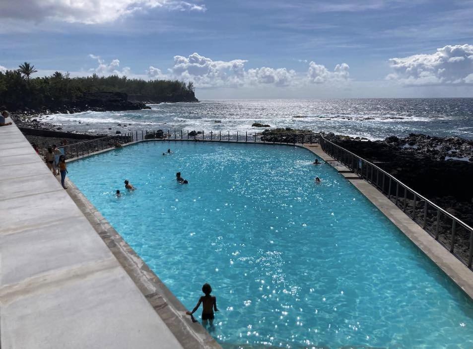 Ka Hema - Maison Entiere Avec Jacuzzi Et Vue Sur Mer Saint-Joseph Kültér fotó