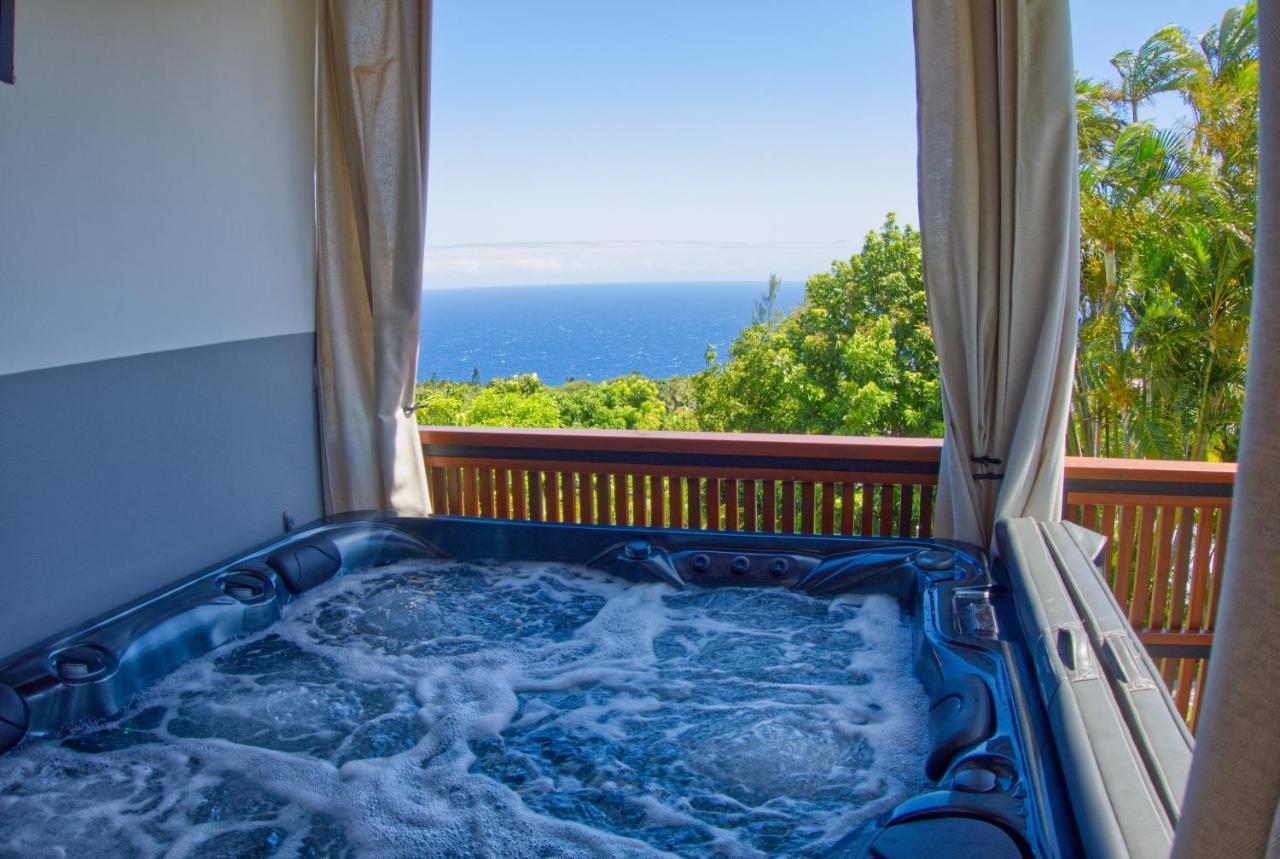 Ka Hema - Maison Entiere Avec Jacuzzi Et Vue Sur Mer Saint-Joseph Kültér fotó