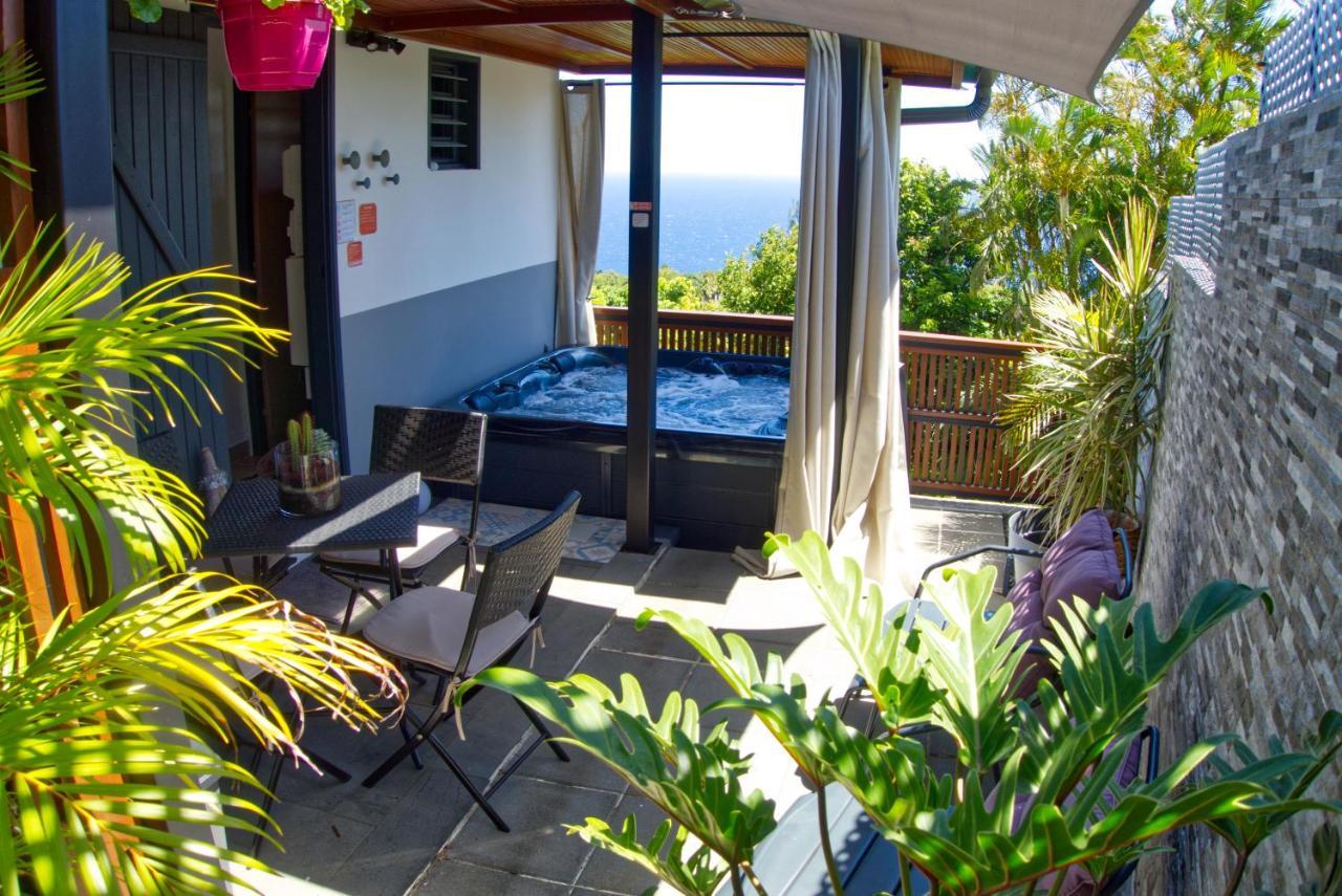 Ka Hema - Maison Entiere Avec Jacuzzi Et Vue Sur Mer Saint-Joseph Kültér fotó