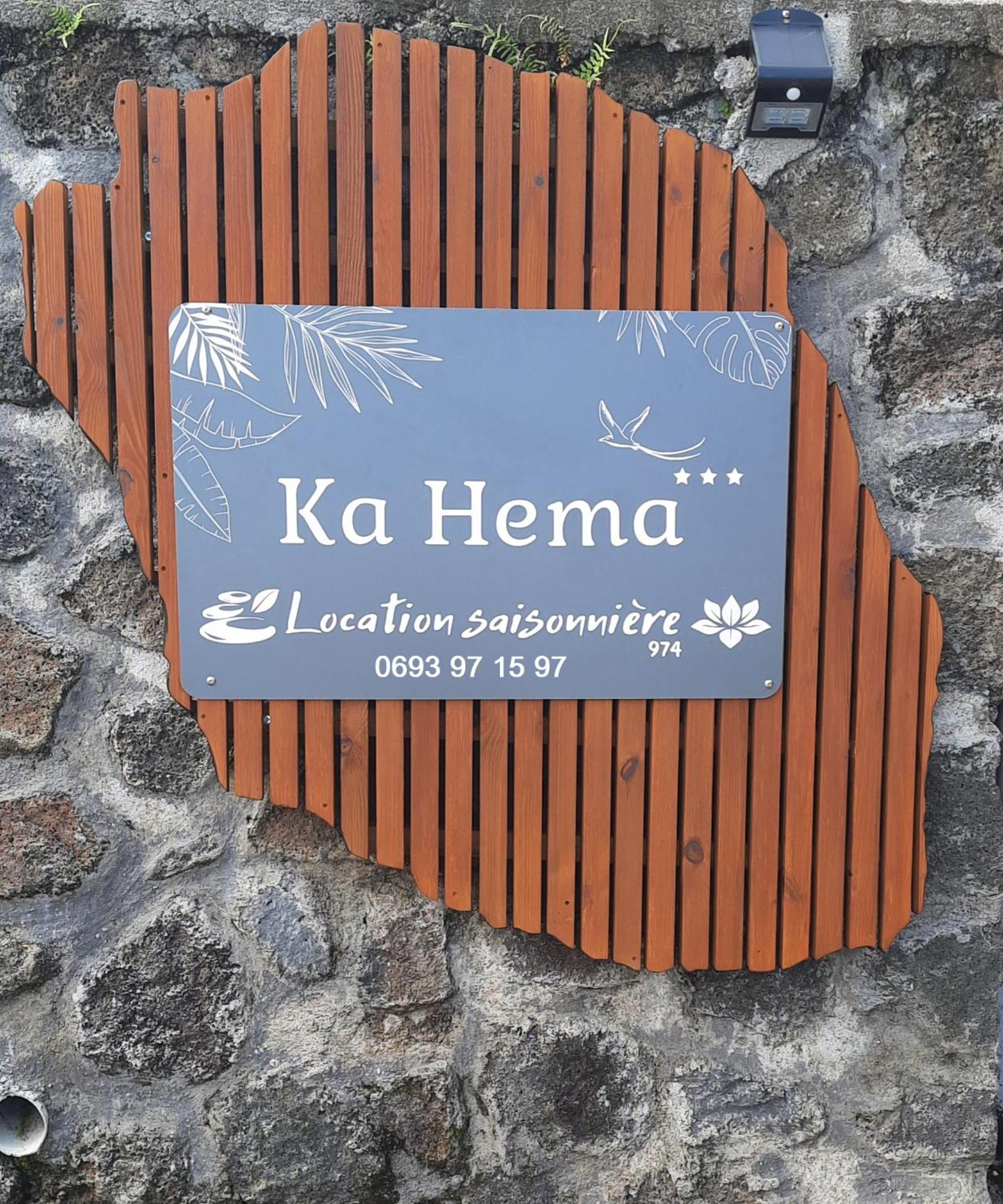 Ka Hema - Maison Entiere Avec Jacuzzi Et Vue Sur Mer Saint-Joseph Kültér fotó