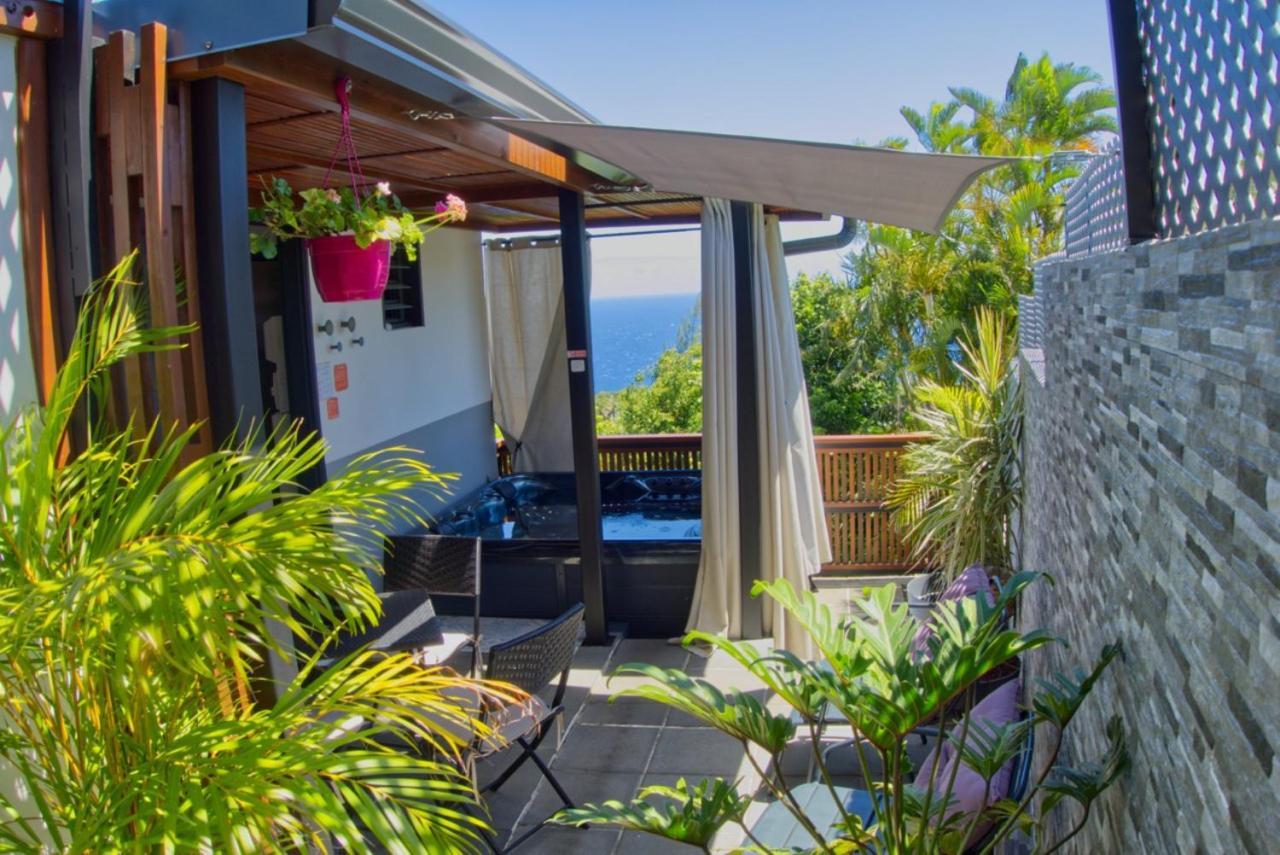 Ka Hema - Maison Entiere Avec Jacuzzi Et Vue Sur Mer Saint-Joseph Kültér fotó